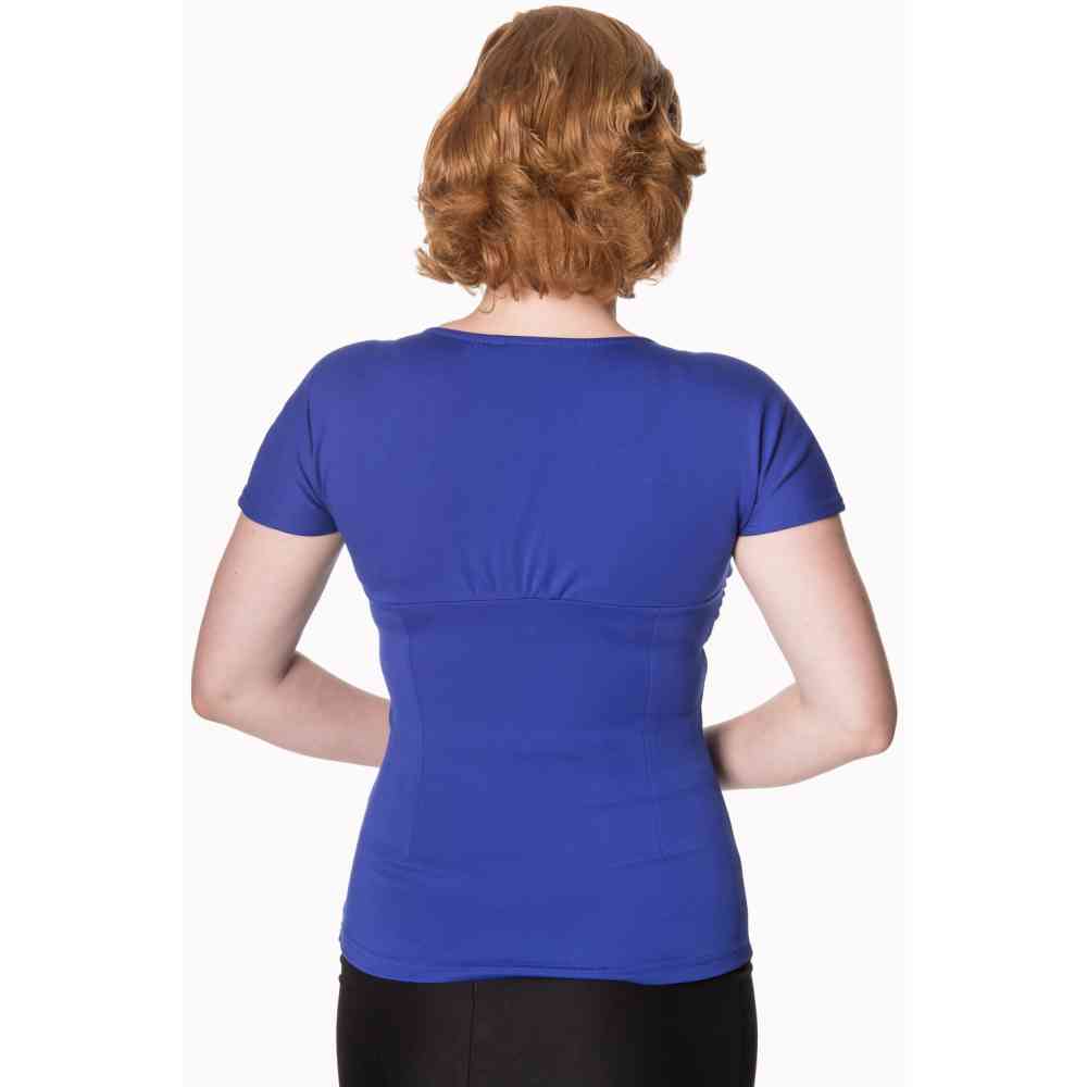 Dancing Days - SHE WHO DARES Top - Blauw